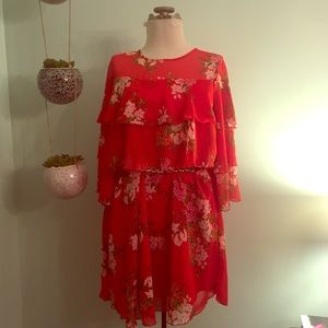 Romantic floral dress/tunic